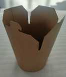 Opakowania jednorazowe kebab boxy/kubełki, 750 ml, 137 sztuk