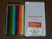 Caica lápis cor Caran d' Ache (12)