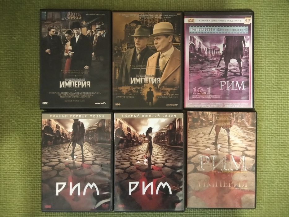 Фильмы на DVD-дисках