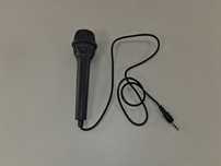 N108 Czarny Mikrofon na Kabel Jack 3.5mm do Komputera Karaoke