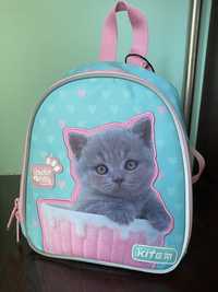 Рюкзак kite 1вересня  дівчинки садок подарунок котик