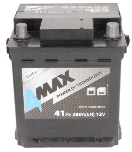 Akumulator JENOX 4MAX 12v 41ah 360a P+ Radom , 3 lata gwarancji