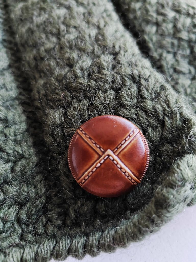 Wełniany sweter vintage unikatowy sweter z wełny wełniany sweter