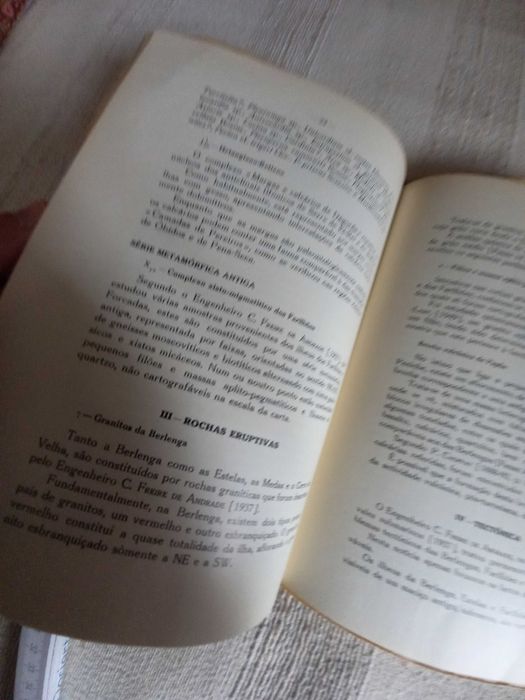 carta geológica de Peniche anos 60