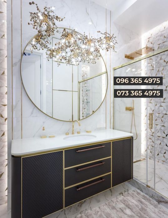 ВАННАЯ под КЛЮЧ | Сделаем Столешницы Раковины Душевые ШТУЧНИЙ КАМІНЬ