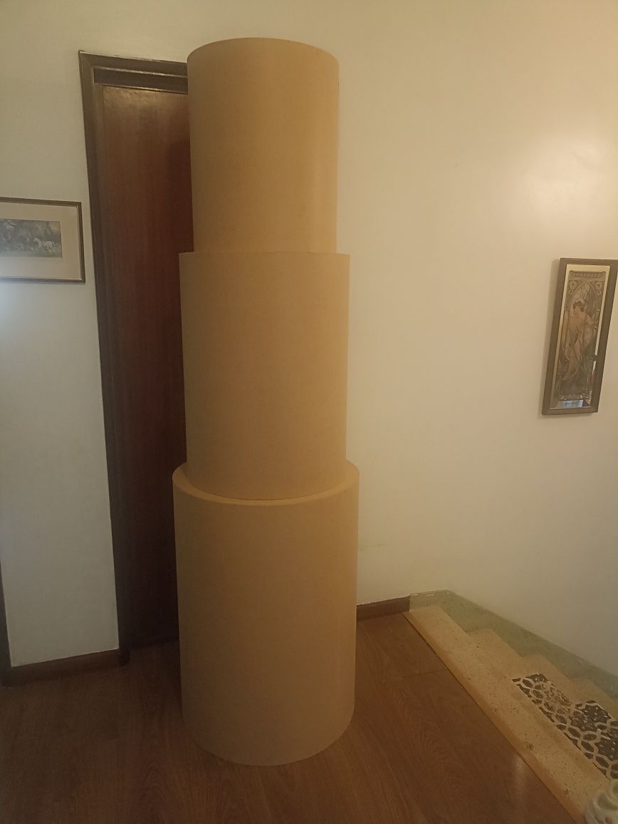 Trio de cilindros para festas em óptimo estado