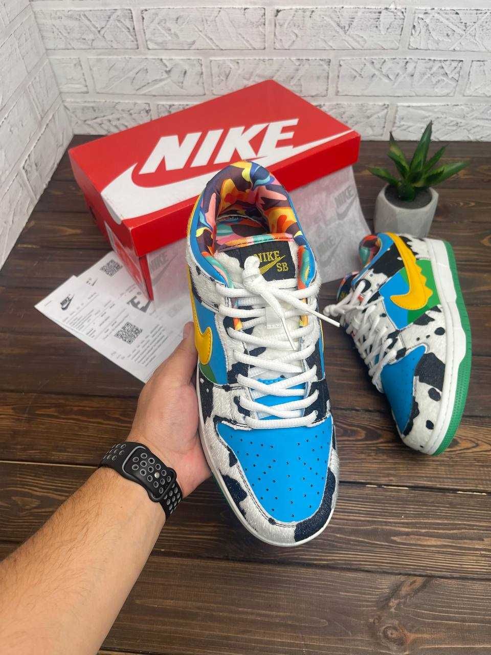ЗНИЖКА‼️ 43 (27,5 см) Nike SB Dunk Ben & Jerry's Chunky Dunky найк СБ