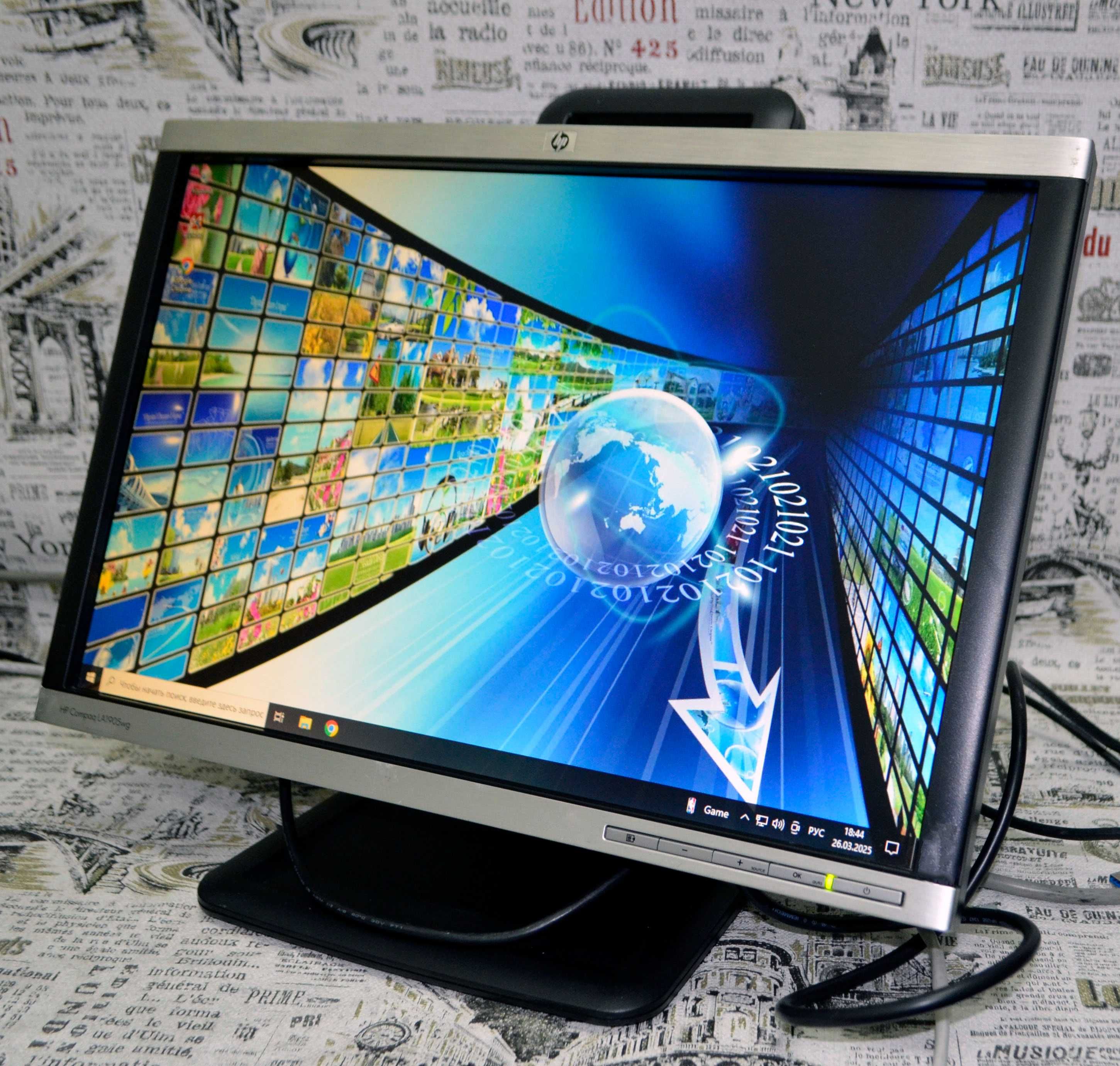 Монитор: HP LA1905WG/08w 1440x900 DVI,DP,VGA .Гарантия