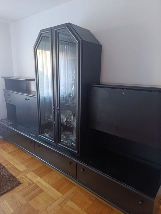 Meble lata 80/czarne meble/meblościanka