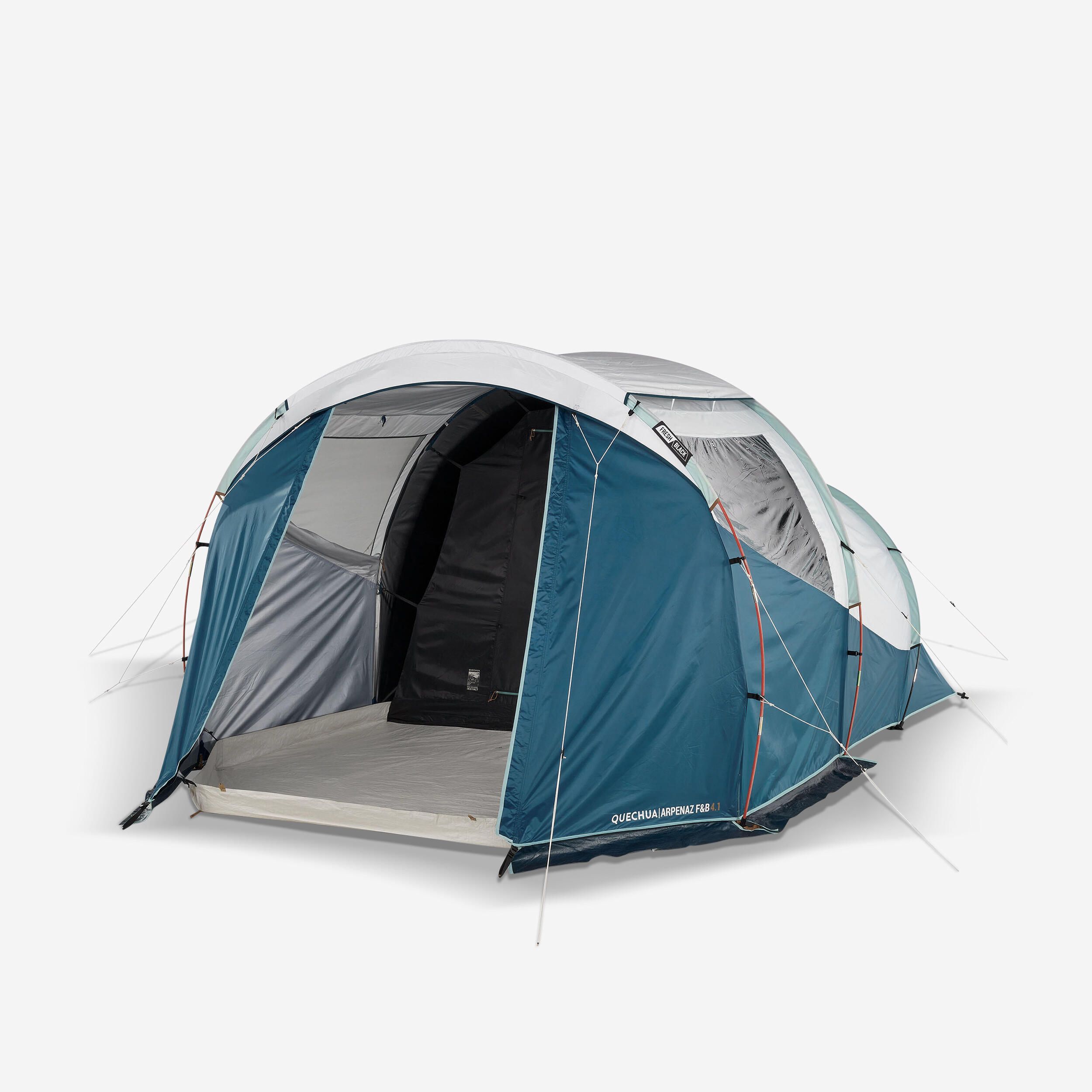 Tenda de campismo com varetas - ARPENAZ 4.1 F&B - 4 pessoas