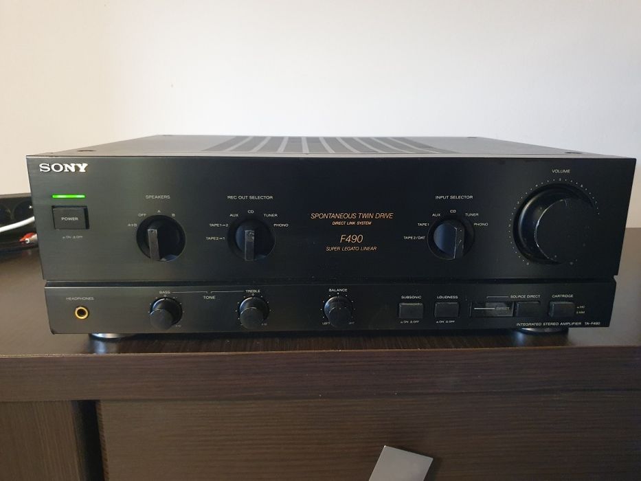 Sony F490 wzmacniacz stereo mocny