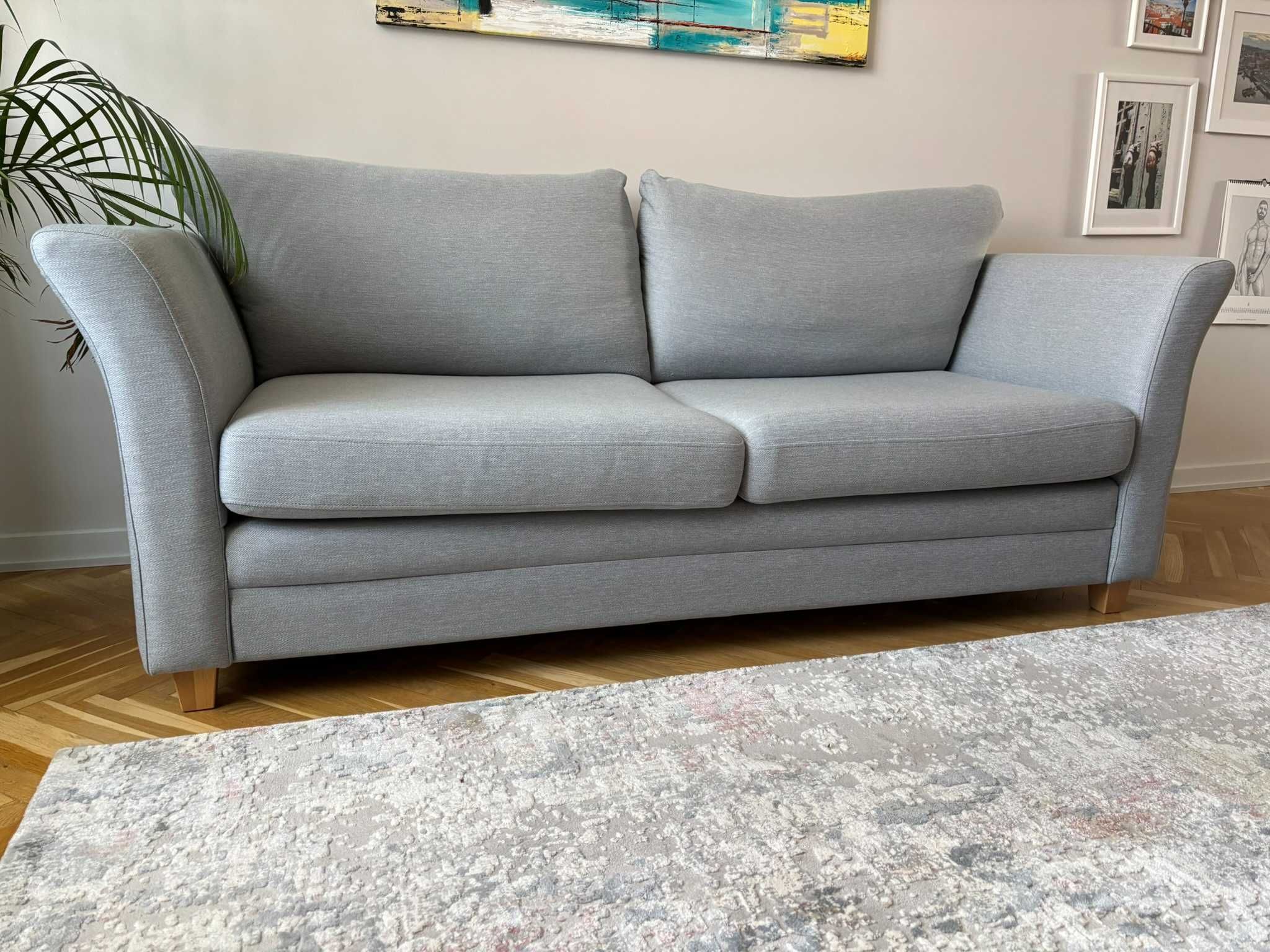 Sofa belgijka z funkcją spania stan bdb