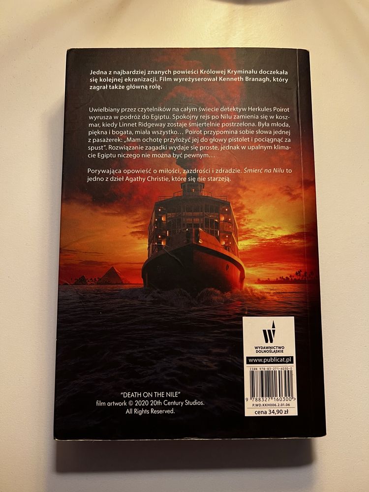 Śmierć na Nilu Agatha Christie