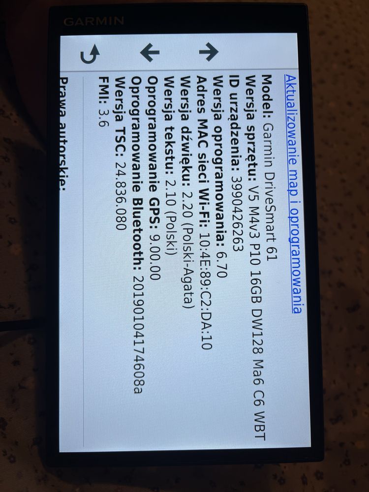 Nawigacja Garmin