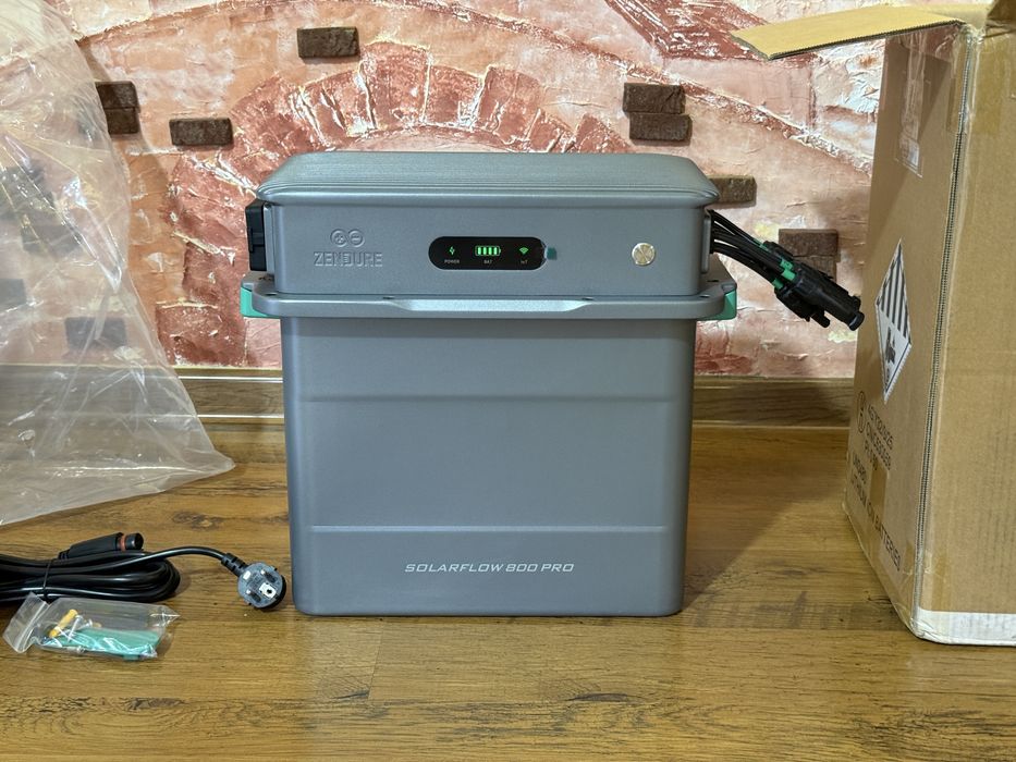 ZENDURE SolarFlow 800 Pro Power Station батарея 2кв Зарядна станція