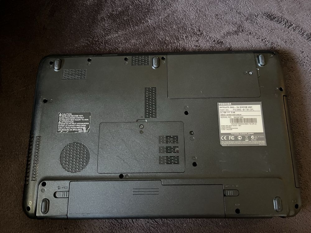 Laptop Toshiba Satellite C650 Sprawny Komplet!!!
