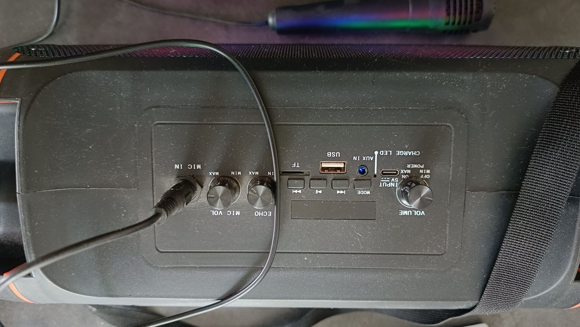 Głośnik bluetooth z mikrofonem 6,35