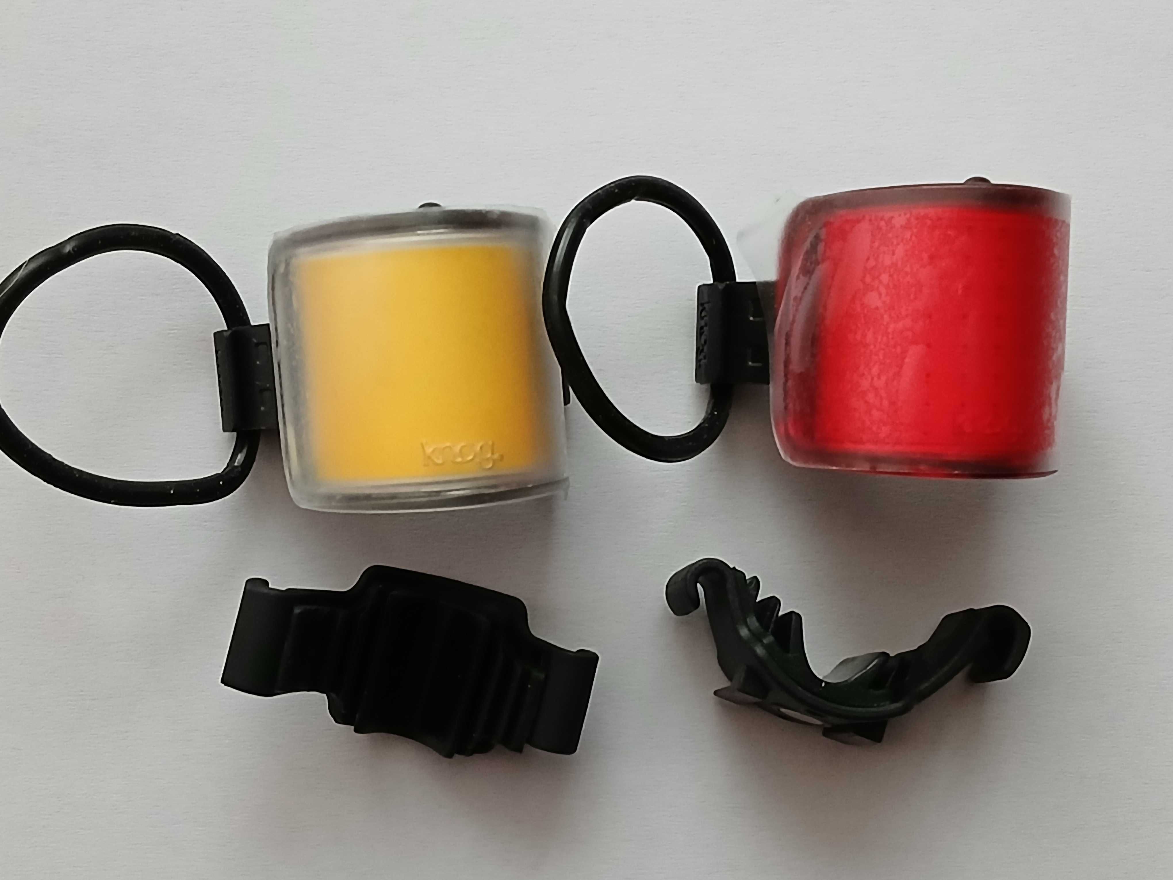 Knog Lil Cobber przód i tył*12186/7 *jedna gumka mocująca* OEM*nowe