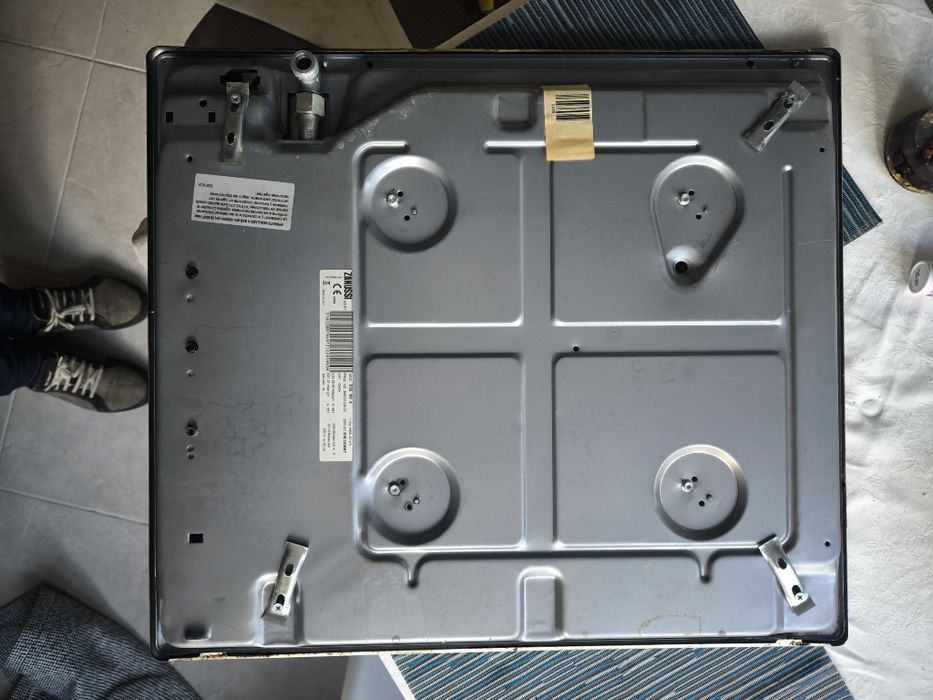 Placa gás da Zanussi