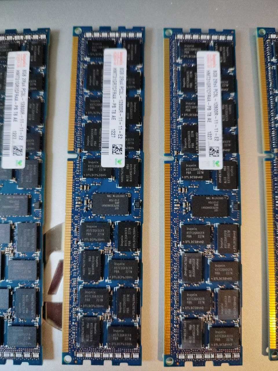 Продам комплект ОЗУ 8х8 Gb Hynix 2Rx4 PC3L-12800R (ECC Registered)