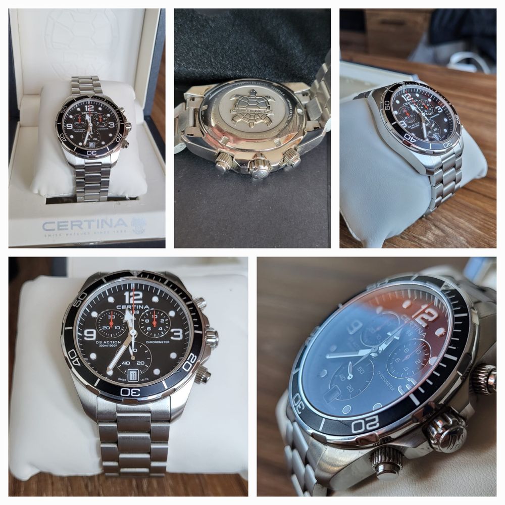 Zegarek męski Certina DS Action Chrono Diver C032.434.11.057.00 COSC
