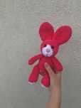 Zajączek zabawka pluszak amigurumi