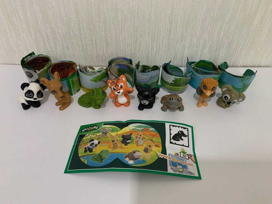 Серия животные киндер сюрприз