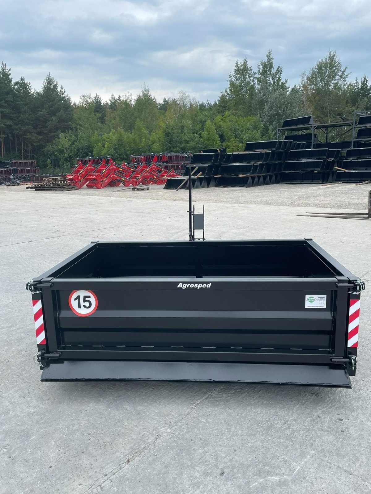 Skrzynia ładunkowa do ciągnika paka transportowa paczka WZMOCNIONA