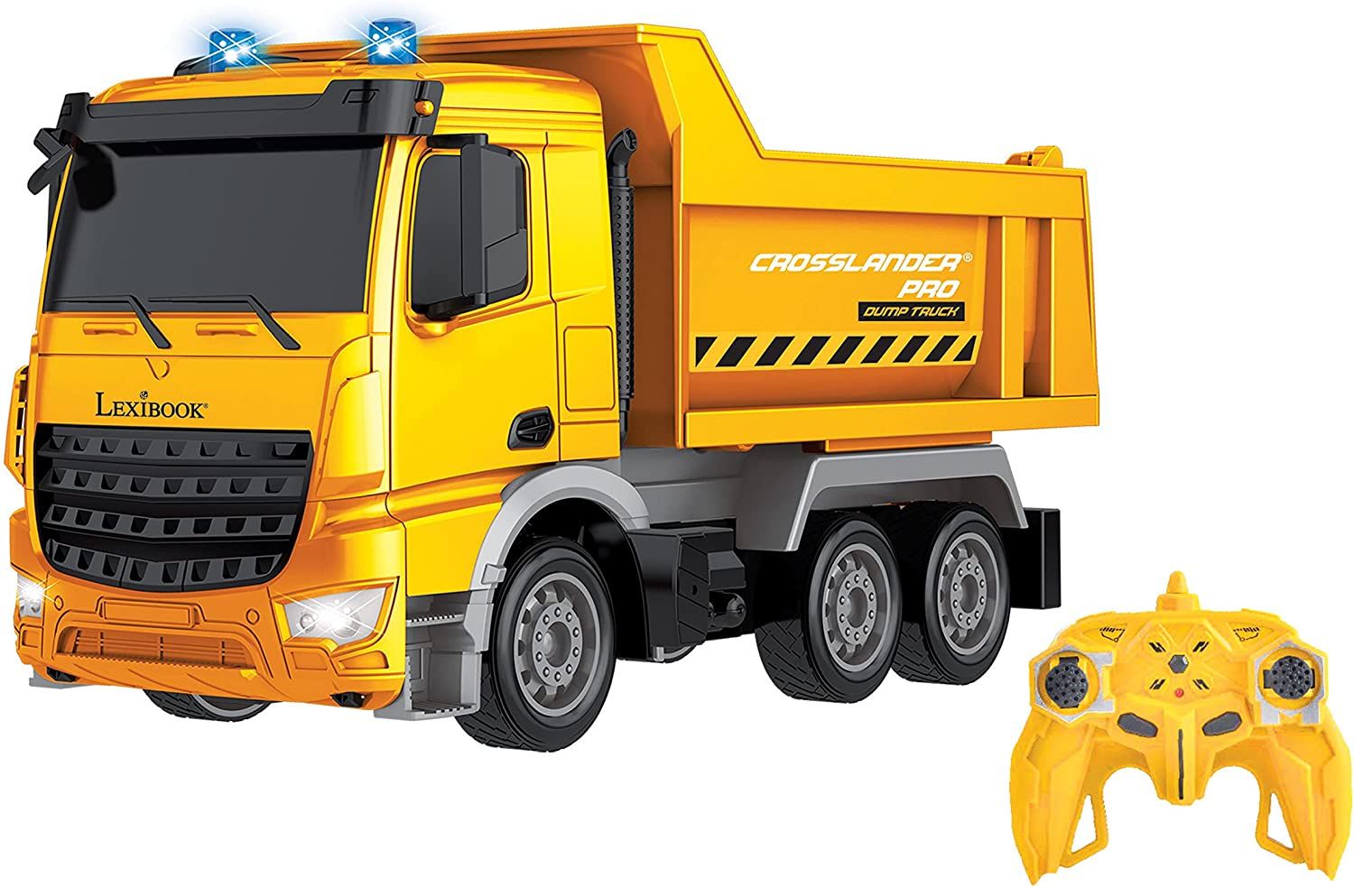 Lexibook, Crosslander® Pro RC Dump Truck, zdalnie sterowana wywrotka