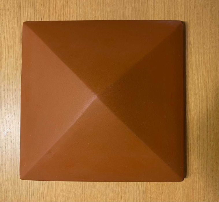 Daszek ogrodzeniowy klinkierowy czerwony (1 sztuka)