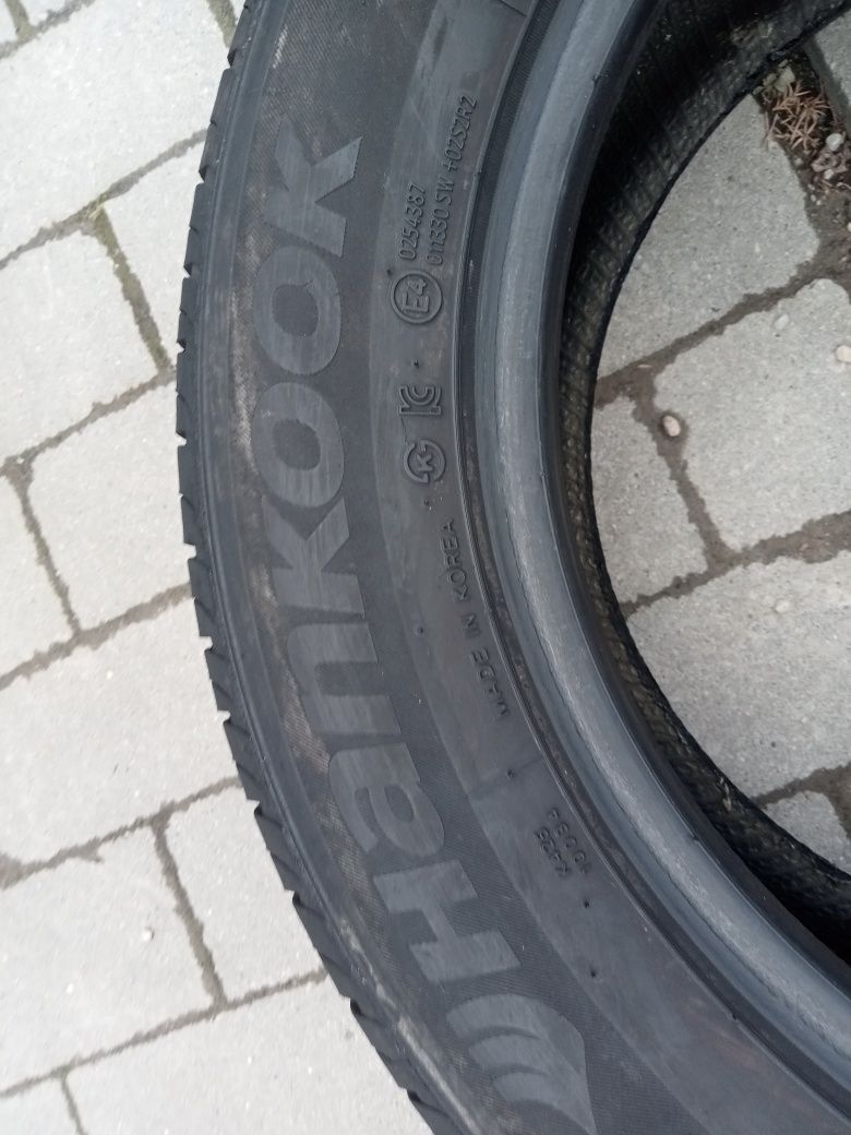 2x Opony Używane Letnie 185/65R15 Hancook