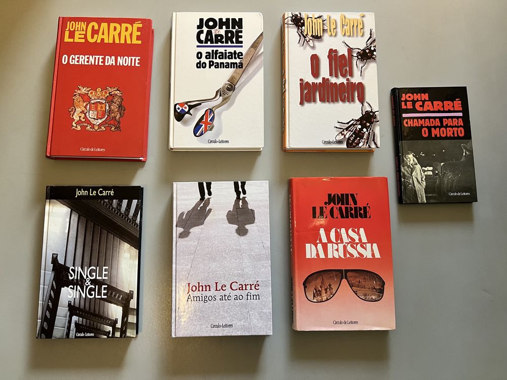 Diversos livros de John Le Carré