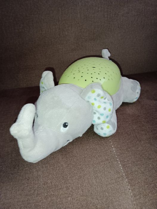 Miś słoń pluszowy dla dzieci projektor