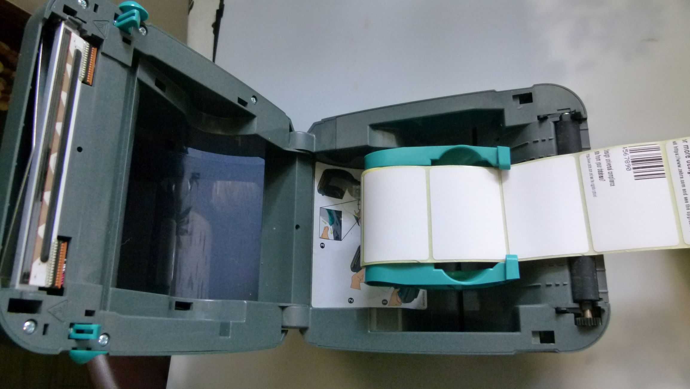 Drukarka kodów Zebra GK420d + kabel zasilacz SPRAWNA