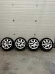 Alufelgi 16" 5x100 ET 43 bardzo ładne opony wielosezonowe VW SEAT