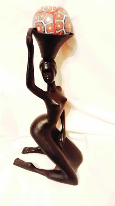 Estatueta em metal.  Vintage