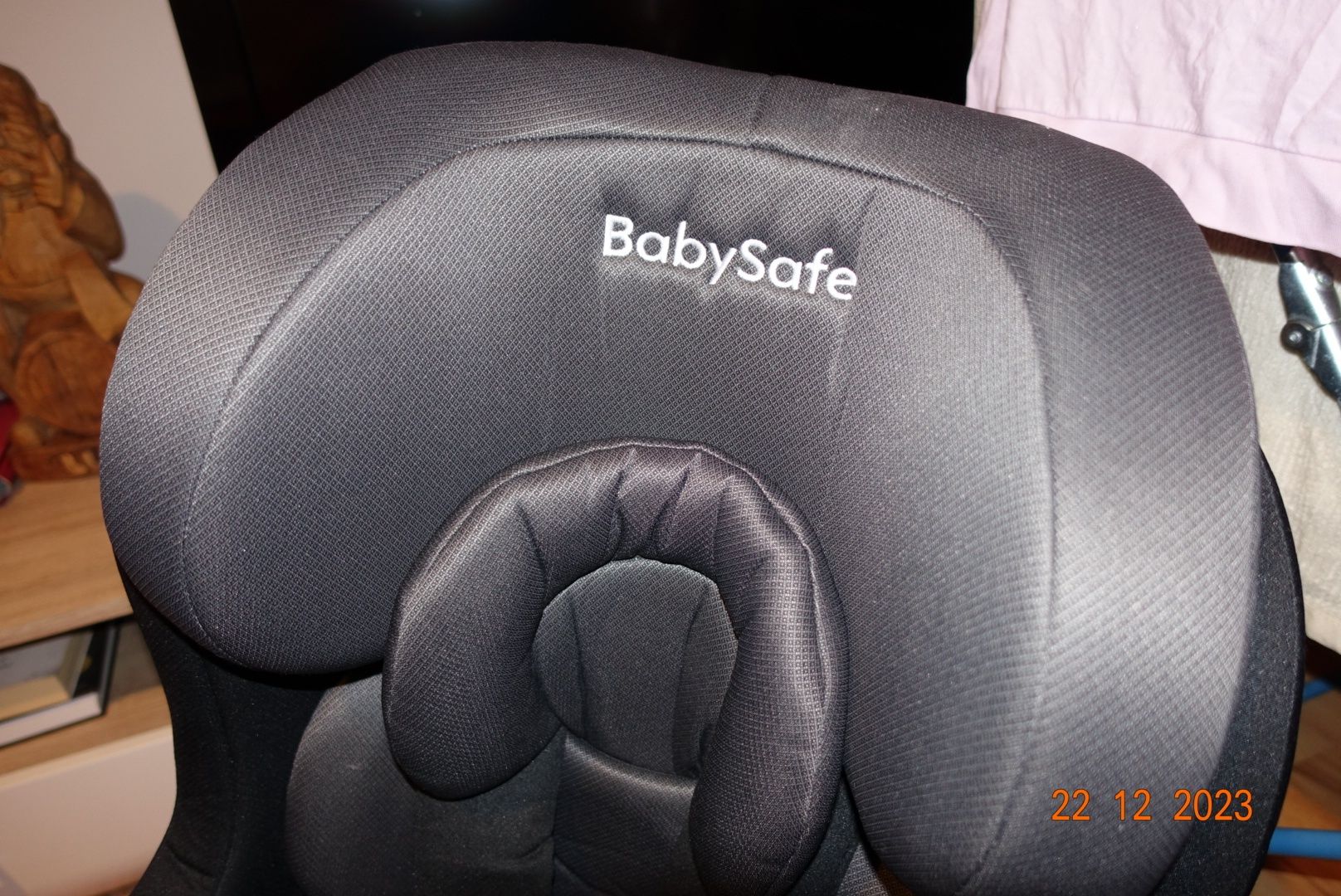 Fotelik Babysafe Alaskan 0-18 kg, obrotowy 360°, przód tył