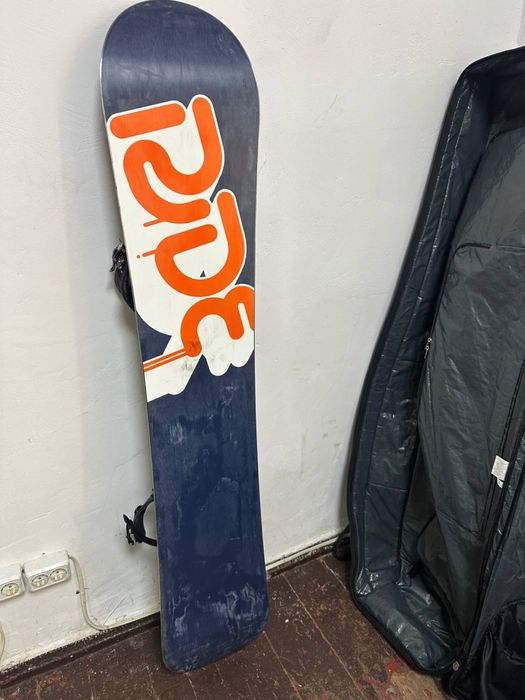 Сноуборд Ride Agenda 161 + крєпи SPI + сумка