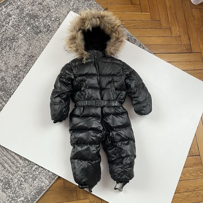 Чорний комбінезон moncler на 2 роки