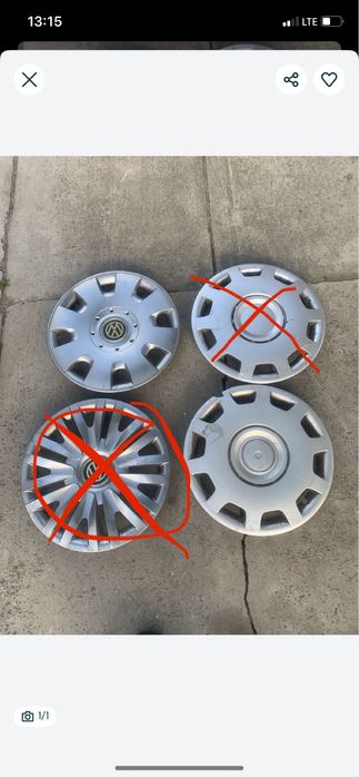 Ковпаки для дисків R15