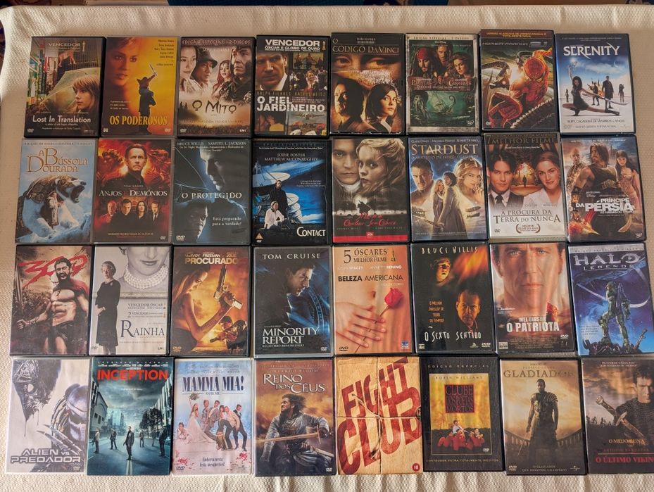 Pack 128 filmes em DVD