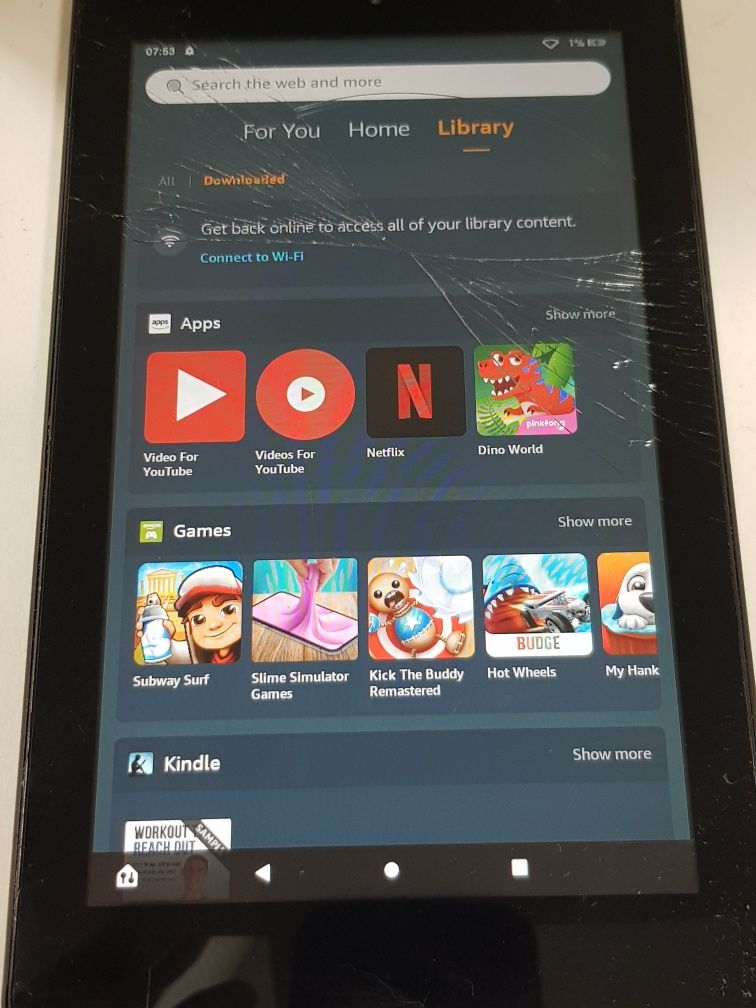 Планшет Amazon Fire 7 "16gb".(model M8S26G)