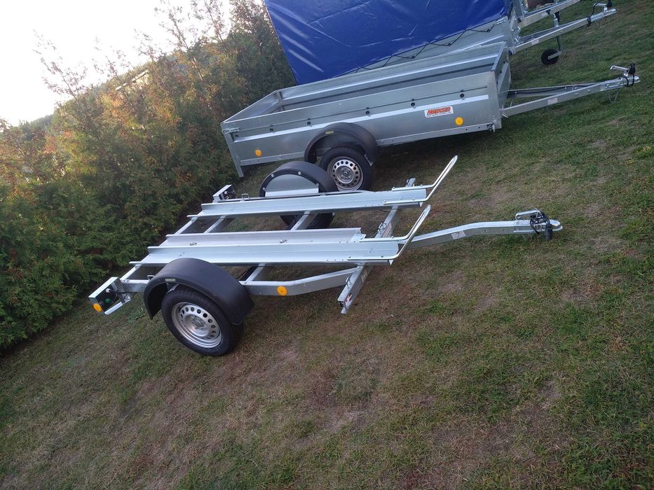 WYPOŻYCZALNIA wynajem wypożycz PRZYCZEPA przyczepka motocyklowa motocy