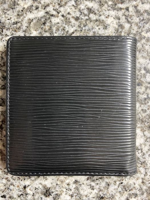Carteira Louis Vuitton Black Epi Leather original