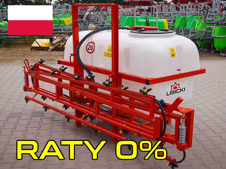 Opryskiwacz polowy ciągany zawieszany  Transport Raty Producent