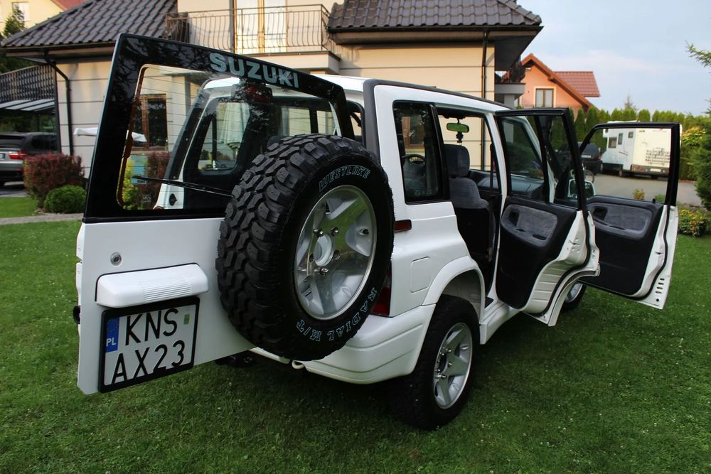 Suzuki Grand Vitara Napęd 4x4 Reduktor Zdrowe bez Grama Rdzy Super silnik 2,0Klimatyzacja