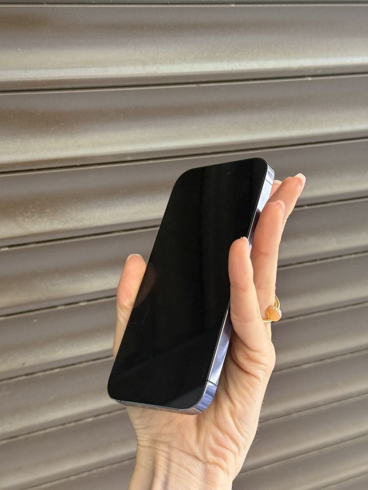 Used iPhone 14 pro 128 purple no face