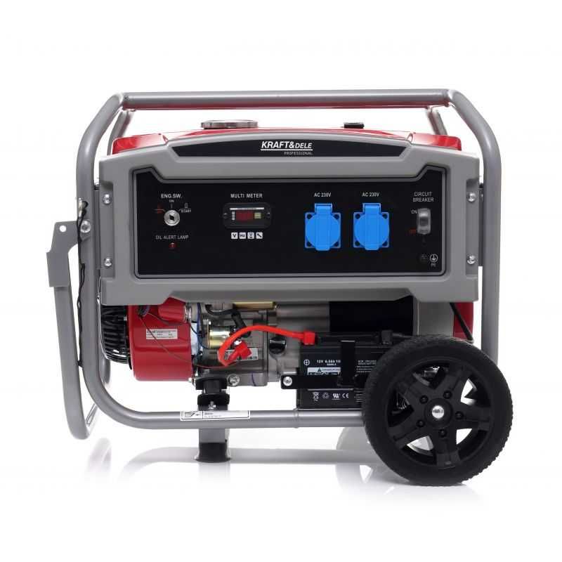 KRAFT&DELE Agregat Prądotwórczy Generator 4200/4600w 1fazowy KD633