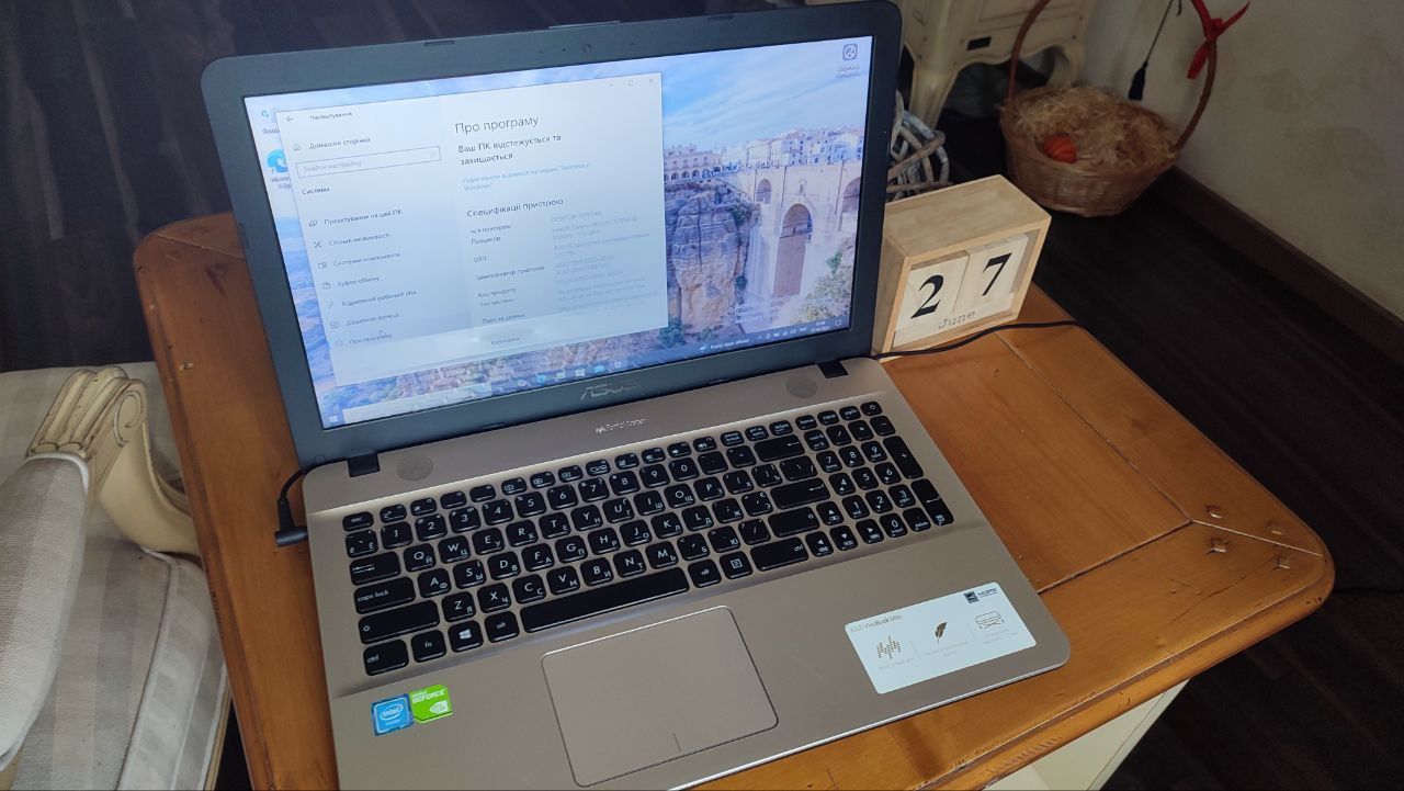 Ноутбук Asus X541NC 512ГБ

Процесор: Intel Celeron N3350
Відеокарта: N