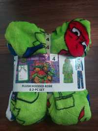 Szlafrok i piżama dziecięca żółwia ninja